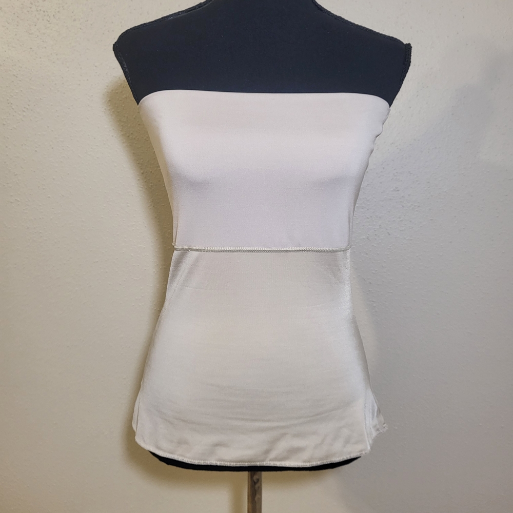 SPANX White Strapless Camisole Top